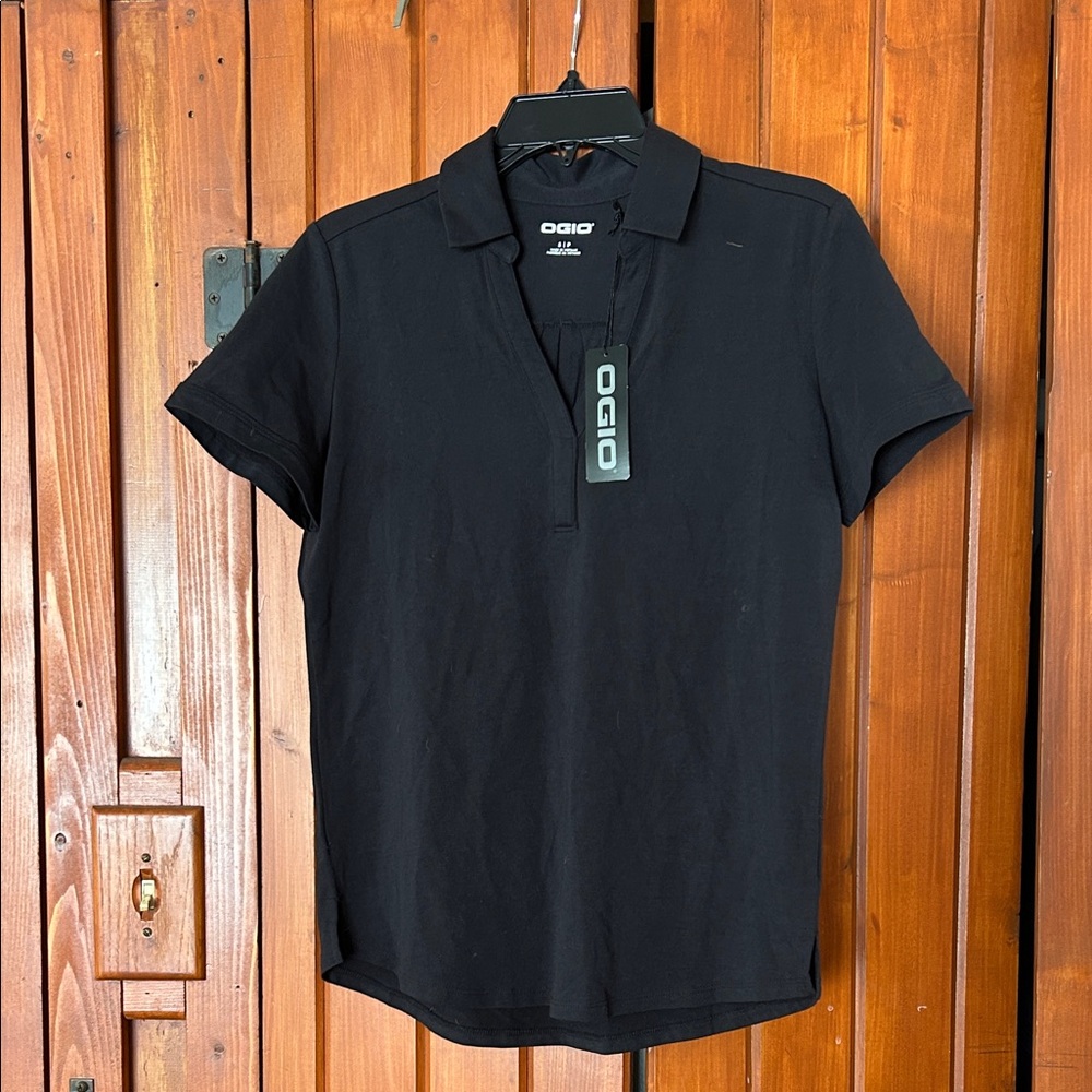 OGIO Classic Black Polo Shirt for women size S/P.   RW